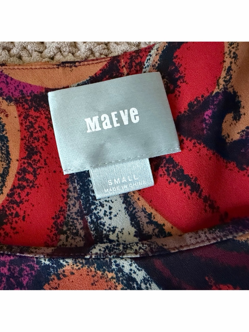 Anthropologie Maeve Paisley dress - Picture 3 of 3
